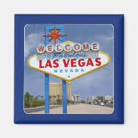 Famous Las Vegas NV Sign Travel Souvenir Magnet