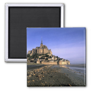 Famous Le Mont St. Michel Island Fortress in Magnet