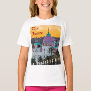 Famous luxury hotel Hotel Negresco in Nice France T-Shirt