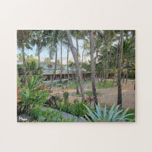 Famous Maui Restaurant Jigsaw Puzzle (Horizontal)
