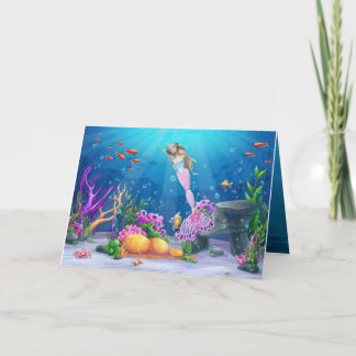 Famous Mermaid Card