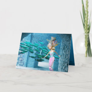 Famous Mermaid Card
