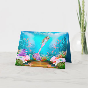 Famous Mermaid Card