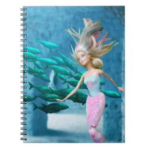 Famous Mermaid Notebook