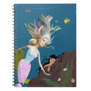 Famous Mermaid Notebook