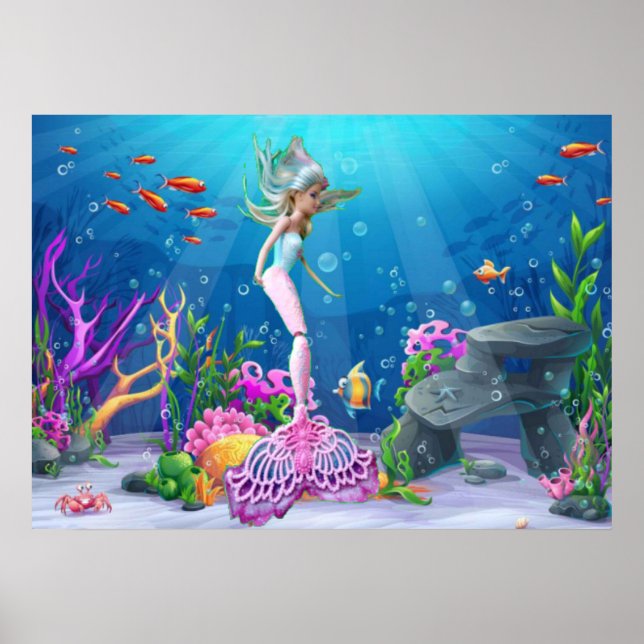 Famous Mermaid Poster (Front)