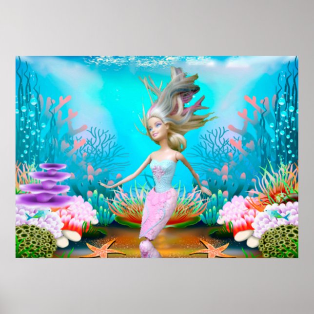 Famous Mermaid Poster (Front)