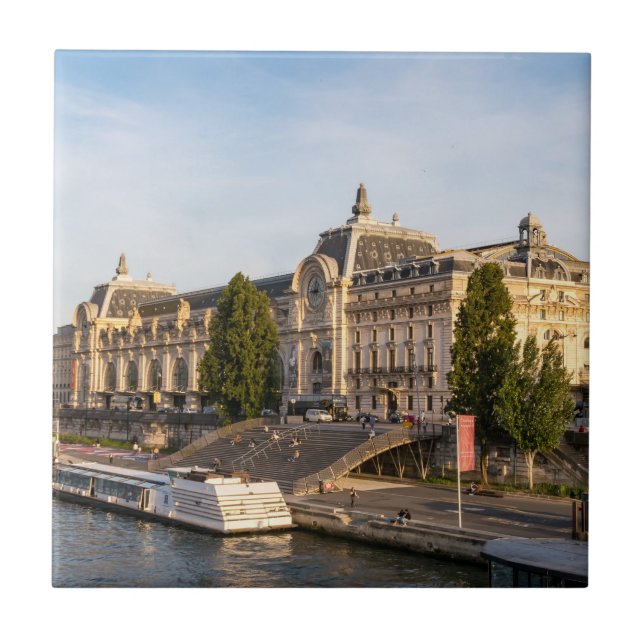 Famous Musée d'Orsay - Paris, France, Europe Tile (Front)