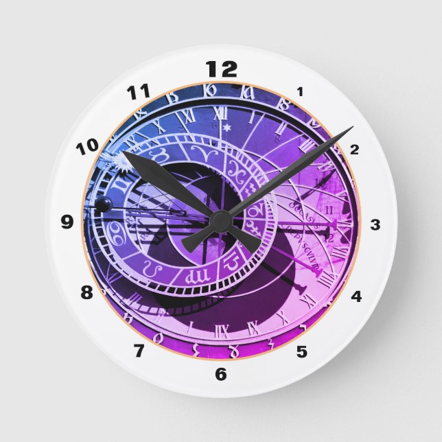 Famous Orloj & Astronomical Clock Prague / Czechia (Front)