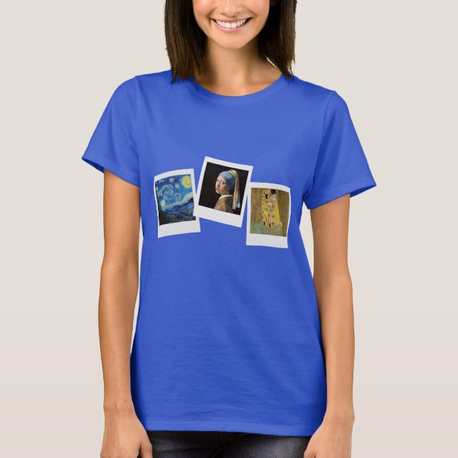 Famous paintings T-Shirt (Front)