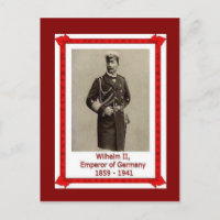 Famous people, Kaiser Wilhelm II 1859-1941