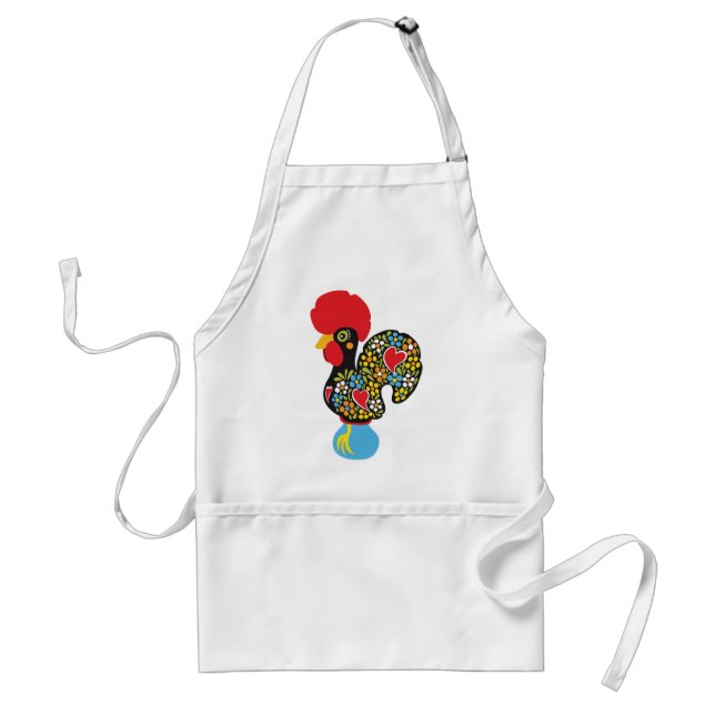 Famous Rooster of Barcelos Nr 06 Standard Apron (Front)