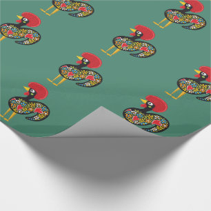 Famous Rooster of Barcelos Portugal Nr. 07 Wrapping Paper