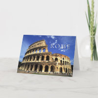 Famous Ruins of the Coliseum | Rome Italy