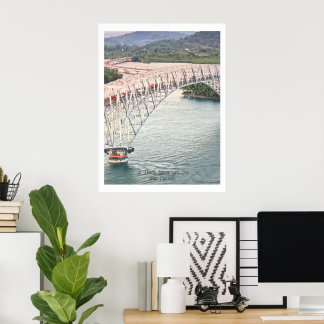 Famous San Juanico Bridge, Ph. - Poster