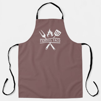 Famous Taco Funny Cooking Tacos Apron