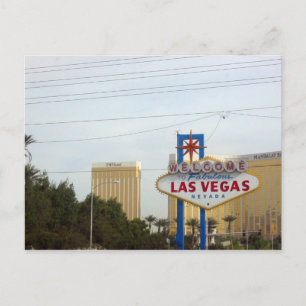 Famous Vegas Sign Postcard