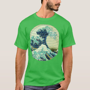 Famous Vintage Japanese Art Great Ocean Wave Styli T-Shirt