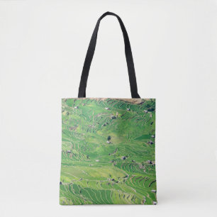 Famous yuanyang Rice Terraces - Yunnan, China Tote Bag