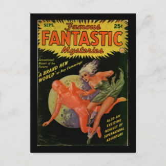 Famousfantastic1Pulp Art Postcard