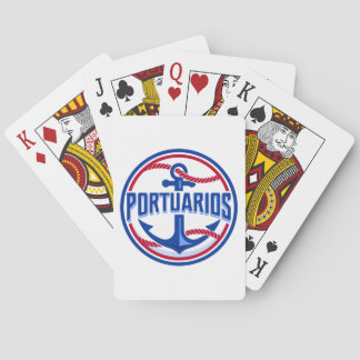 Fan articulo Beisbol Cuba Portuarios. Playing Cards