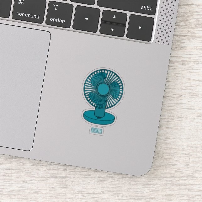 Fan cartoon illustration (Detail)