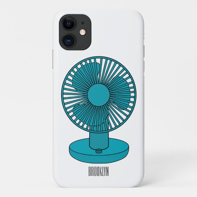 Fan cartoon illustration  Case-Mate iPhone case (Back)