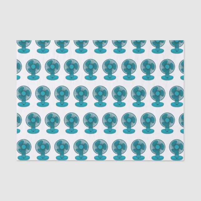 Fan cartoon illustration  tissue paper (Front)