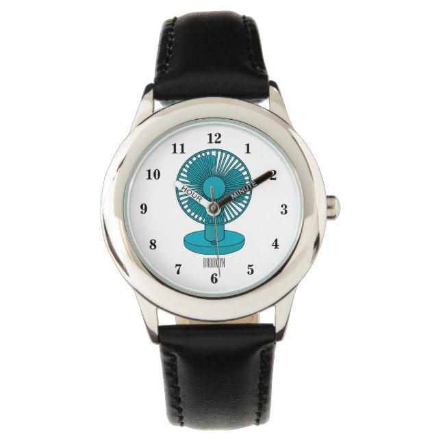 Fan cartoon illustration watch (Front)