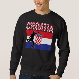 Fan Croatia National Team World Football Soccer Ch Sweatshirt