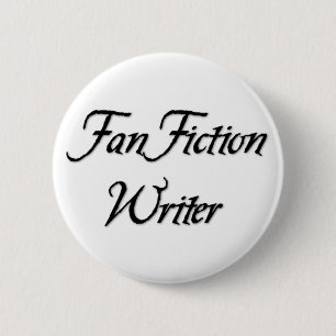 Fan Fiction Writer 6 Cm Round Badge