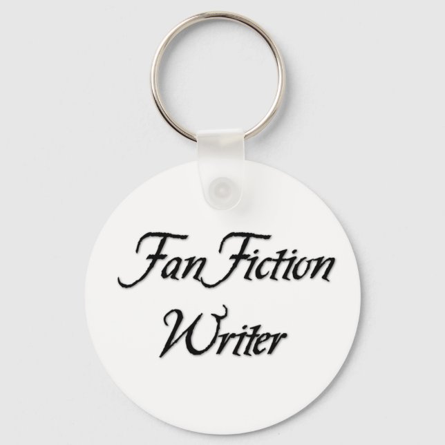 Fan Fiction Writer Key Ring (Front)