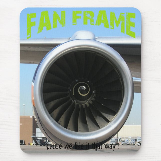 Fan Frame Mousepad (Front)