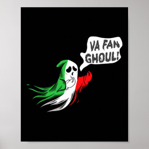 Fan Ghoul For Men Women Italian Funny Halloween Gh Poster