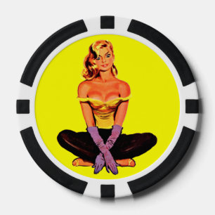 Fan Girl Poker Chips