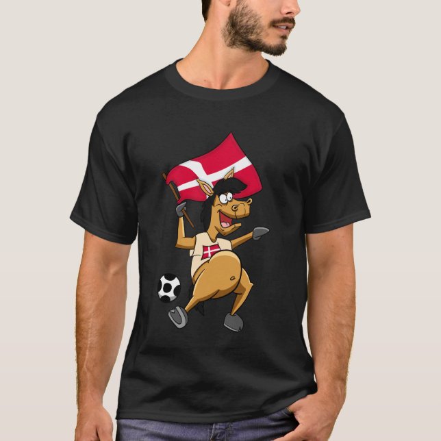 Fan Horse Denmark T-Shirt (Front)