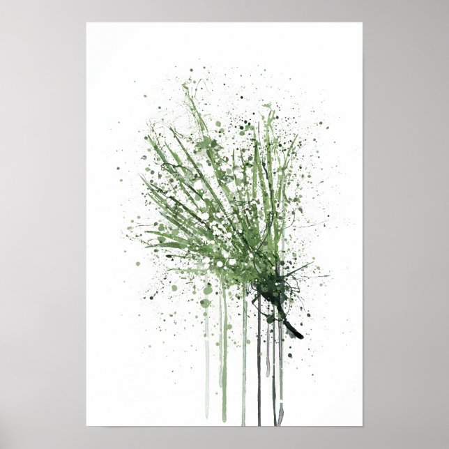  Fan Leaf Poster (Front)