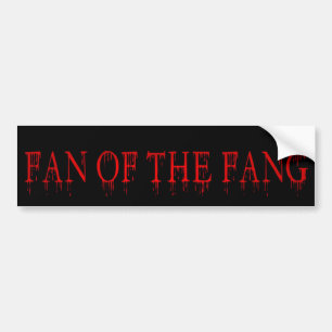 fan of the fang bumper sticker