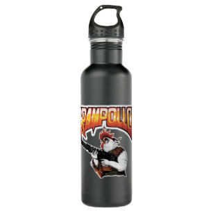 Fan Of The Rocky  Actor Quote Balboa  Poster 710 Ml Water Bottle