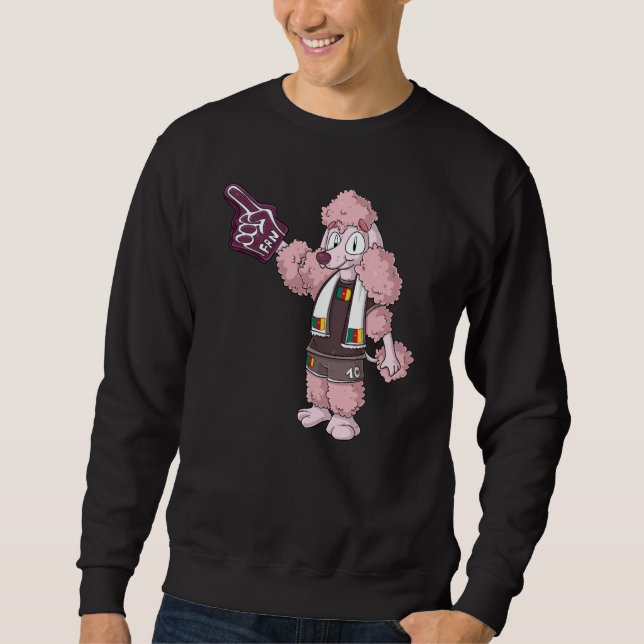 Fan Poodle Cameroon Sweatshirt (Front)