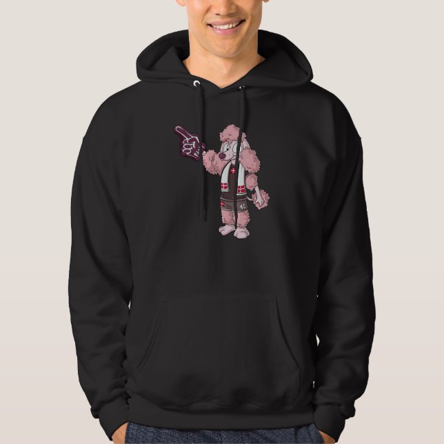 Fan Poodle Denmark Hoodie (Front)