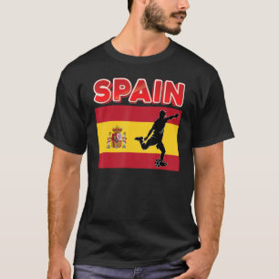 Fan Spain National Team World Football Soccer Cham T-Shirt