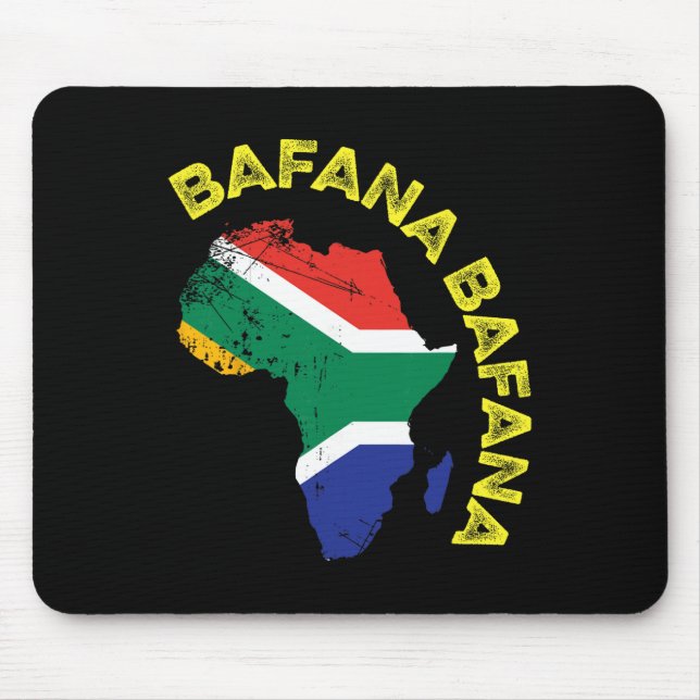 Fana Fana South Africa Soccer  Mouse Pad (Front)