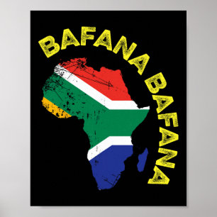 Fana Fana South Africa Soccer Poster