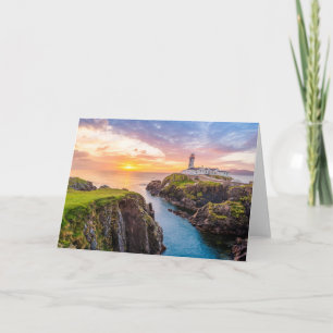 Fanad Head Lighthouse Co.   Donegal Ireland Card