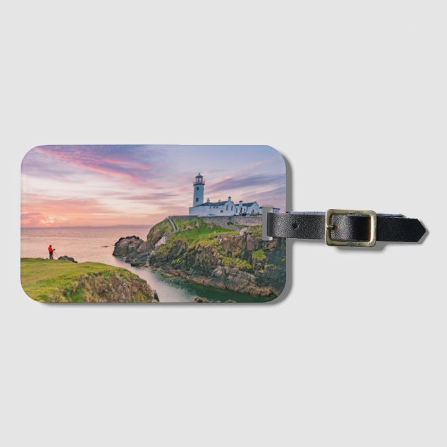 Fanad Head Lighthouse | Donegal, Ireland Luggage Tag (Front Horizontal)