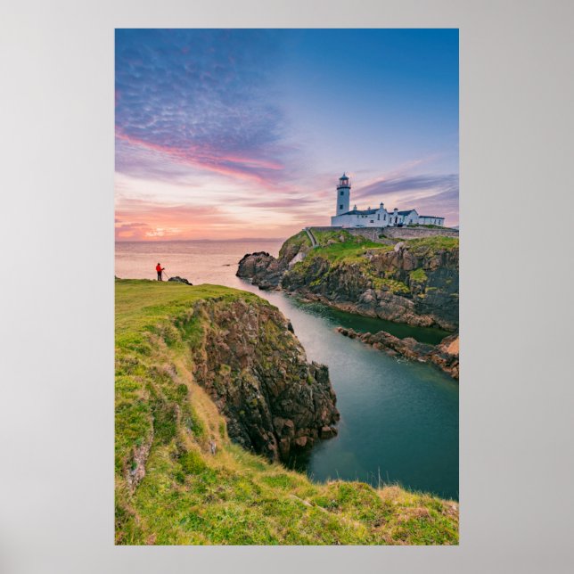 Fanad Head Lighthouse | Donegal, Ireland Poster (Front)