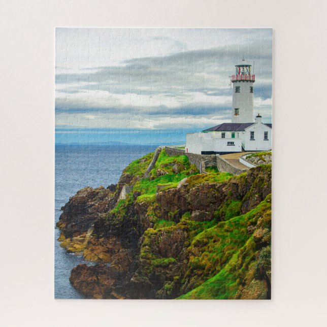 Fanad Head Lighthouse Irish Coast Jigsaw Puzzle (Vertical)