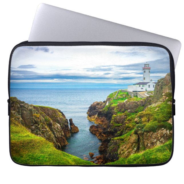 Fanad Head Lighthouse Laptop Sleeve | Ireland (Front)