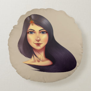 fanart round cushion